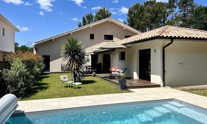 Angresse Villa | Maison de Charme, au Calme à Angresse - 6 Couchages