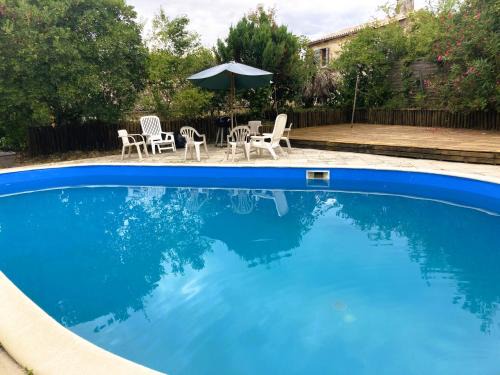 Sainte-Croix-Du-Mont House | Maison de vacances avec piscine