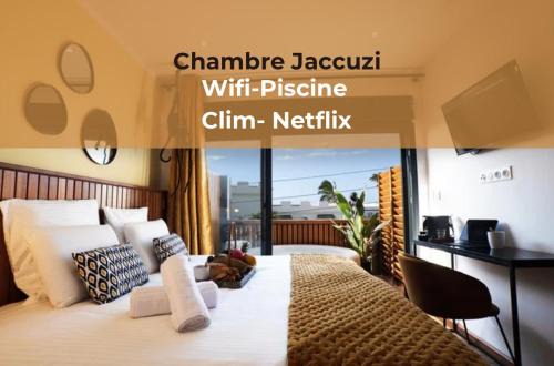 Saint-Denis House | Maison Le Patio Jacuzzi