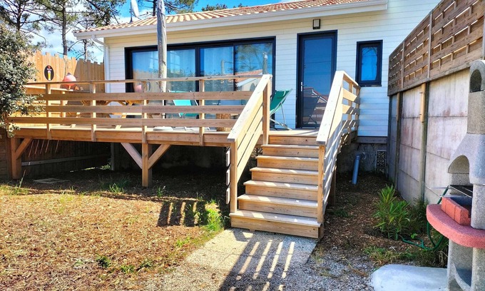 Lacanau-Ocean House | Maison Neuve sur Pilotis Située à L'entrée de Lacanau-océan