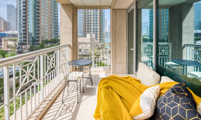 Downtown Dubai House | Maison Privee - Radiant Urban Retreat with Iconic Burj Khalifa Vws