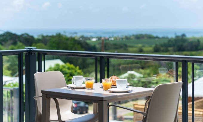 Sainte-Rose Villa | MAISON PURPLE CANE 4* - PANORAMIC VIEW + POOL