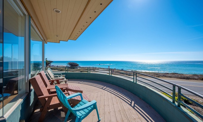 San Simeon House | Majestic Rental on Moonstone Beach Directly Across from the Boardwalk!