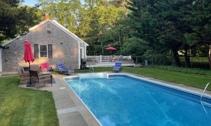 East Sandwich House | Make a Splash: Pool Retreat Near the Beach