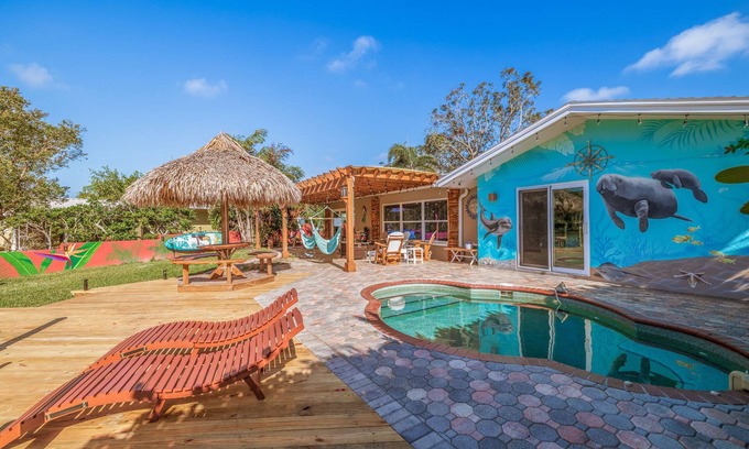 Anona House | Manatee Cove Waterfront with Heated Pool, Kayaks, Dock, Boat Slip
