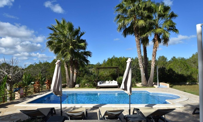 Sant Antoni de Portmany Villa | Mansion in San Rafael with Pool & Beach