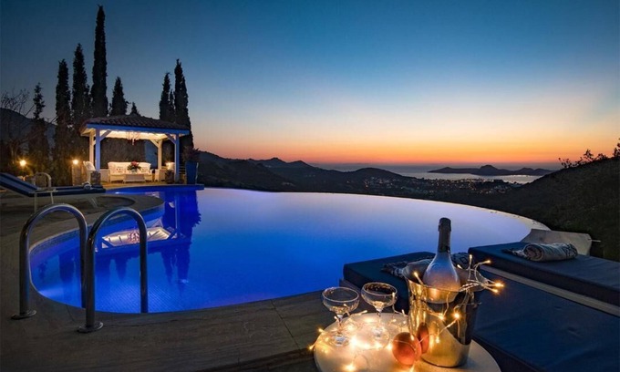 Dagbelen Villa | Mansion in Yalikavak Hills Extreme Privacy Uninterrupted SeaViews