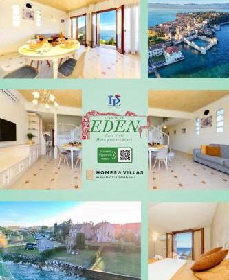 Sirmione Apartment | Marriott Eden Lake view and private beach renovated in 2025 DesenzanoLoft Official Partner Homes & Villas by Marriott Bonvoy