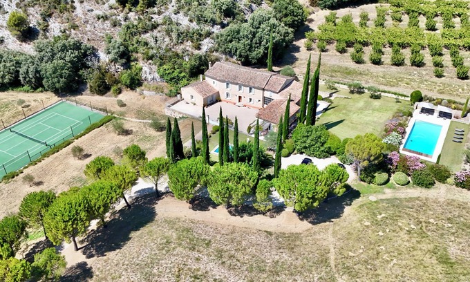 Malaucene Other | Mas de charme in Provence with swimming pool & tennis - sleeps 10