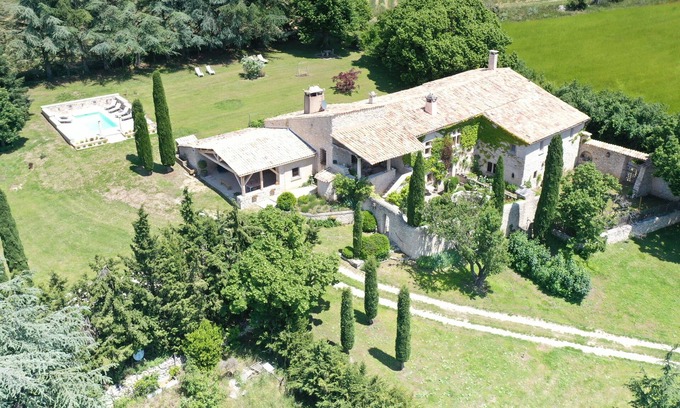Ferrassieres Other | Mas en Provence with heated saltwater swimming pool & jacuzzi & boules court.