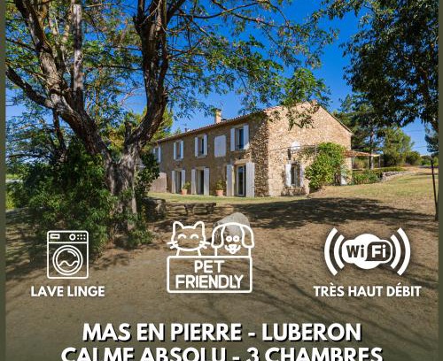 La Tour-d'Aigues House | Mas Provençal au Cœur des Vignes du Luberon - 3 Chambres - Calme Absolu - Wifi