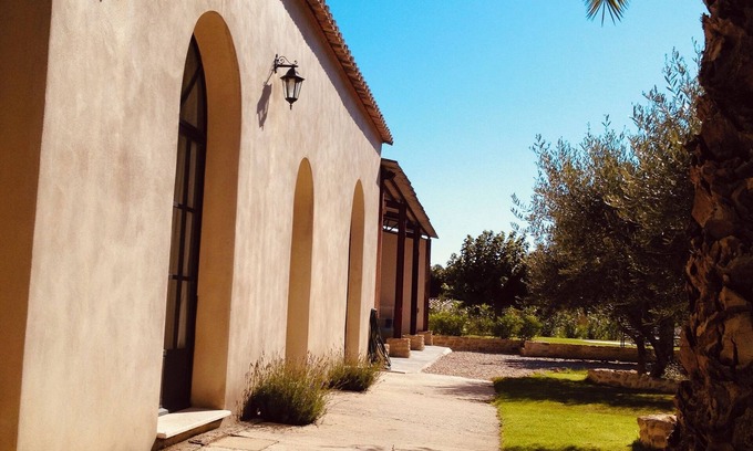 Villevieille Villa | Mas renovated with 6 bedrooms and 4 bathrooms and a heated swimming pool