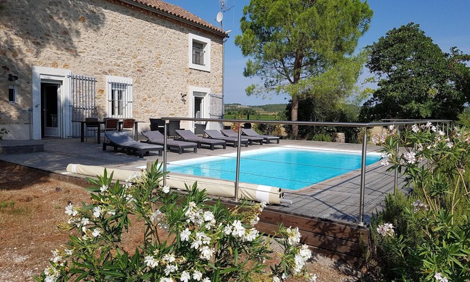 Lezignan-Corbieres Other | Mas with swimming pool in organic vineyards, 6 pers - 3 bedrooms - 2 bathrooms