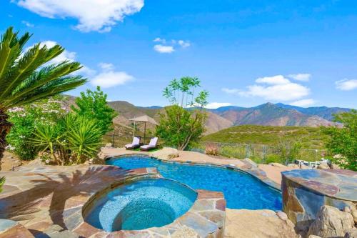 Ramona House | Massive 7BR Stunning MTN View Zen Retreat Pool and Spa
