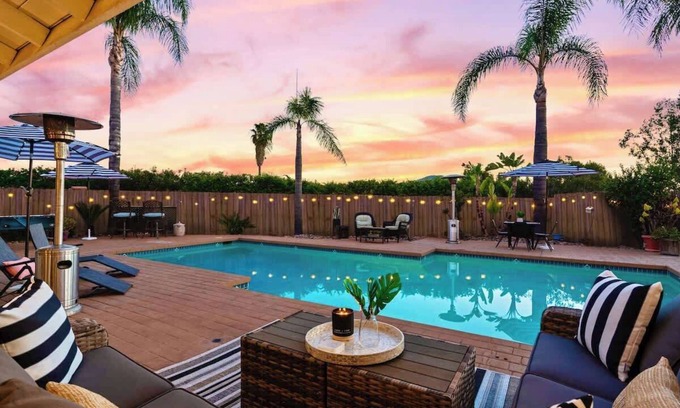 Rancho San Diego House | Massive Resort Style Oasis with Heated Pool & Spa
