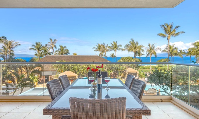 Honokowai Condo | Maui Resort Rentals: Honua Kai – Incredible 7 Bedroom Oceanfront Offering, Over 4400 combined Sq. Ft. w/Built-in Viking BBQ!