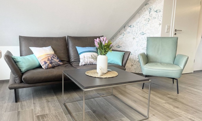 Duhnen Apartment | Mb37 - Ferienwohnung mit Panoramablick auf Strand und Meer Direkt in Duhnen