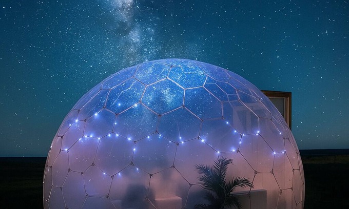 Cardston House | Meadowlark Sky Domes - Sleeps 6 + Private Hot Tub!