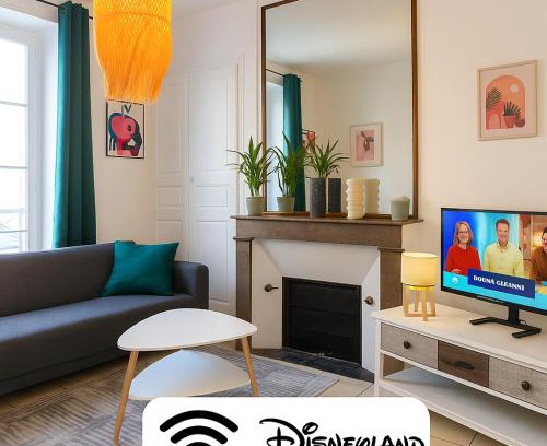 Meaux Apartment | MEAUX Centre 1 au calme Vue sur cour intérieur