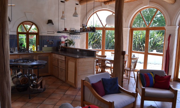 Pohara House | Mediterranean style home only 2 mins walk to beach