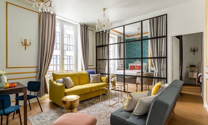 Les Halles Apartment | Merveil - Luxury Suite - Louvre - Aboukir III