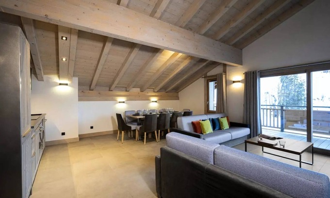 Le Grand-Bornand Apartment | MGM Hotels & Residences - Residence Le Roc des Tours * - 5 Room Duplex Apartment 10 People