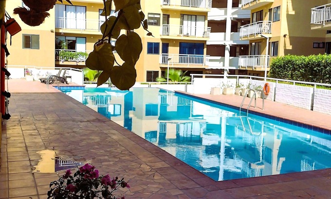 Papare Apartment | Mi Terruño NH - Ocean view, pool, parking, 5/15 mins from Bello Horizonte beach