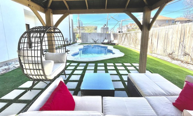 Midtown House | Midtown Home with Private Heated Pool
