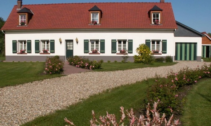 Saint-Quentin-en-Tourmont House | MIL ROSES EN BAIE 9 PEOPLE NEAR MARQUENTERRE