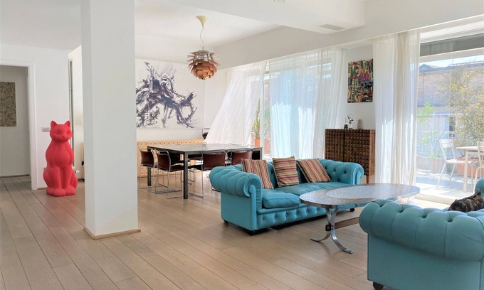 San Vittore Apartment | Milano City Design Apartment: modern and stylish house with terrace, city center