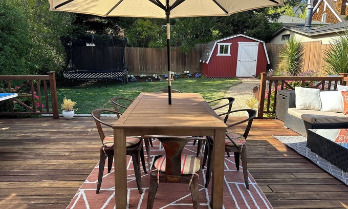 Mill Valley House | Mill Valley Home, one-block to Downtown!