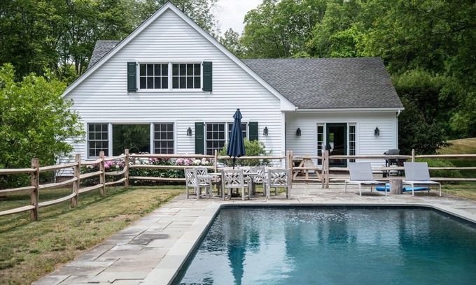 Town of Washington House | Millbrook NY Country Estate, with Swimming Pool, Tennis Court and Trails