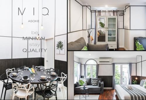 Bangkok Central Business District Villa | MIQ Asoke808 Villa - Asoke BTS - garden pool - 16 Pax