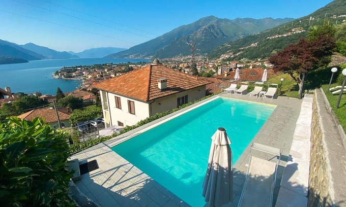 Consiglio di Rumo Apartment | Miralago Giardino EG-Ferienwohnung