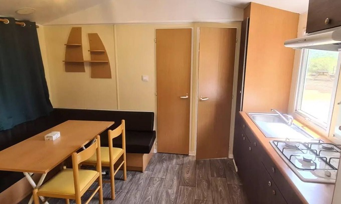 Bizanet House | Mobil Home Cigale + Clim + TV 32m² - 2 bedrooms 4 people