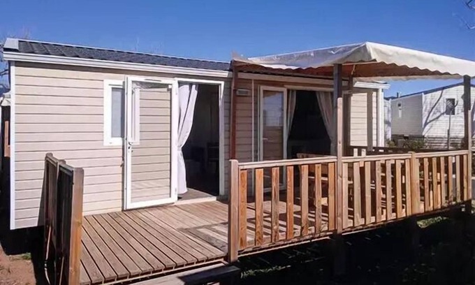 Guerard House | Mobil-home | Classic | 2 Ch. | 4 pers. | Raised terrace | A/C
