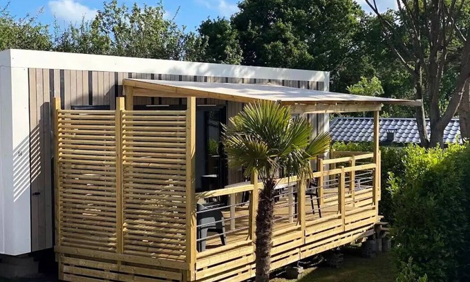 Combrit House | Mobil-home | Premium | 2 Bedrooms | 4 persons | Raised terrace | TV