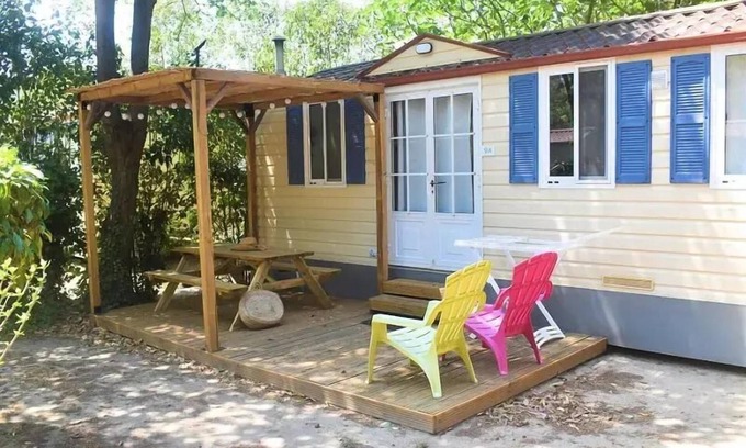 Palau-del-Vidre House | Mobile-Home COTTAGE 4 to 5 persons - 4 pers. included in the price