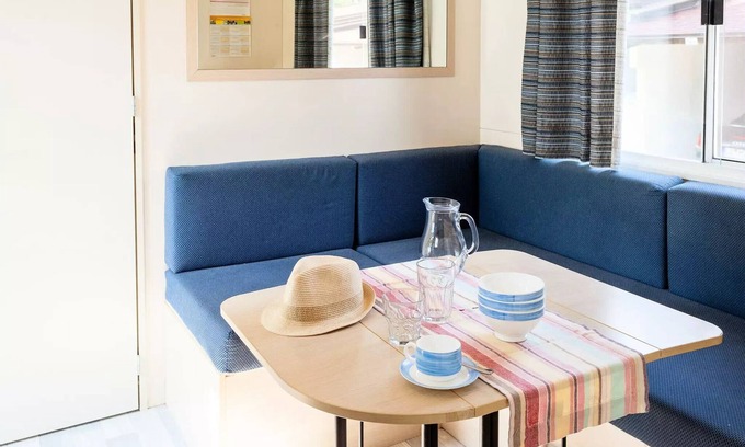 Pont Royal House | Mobile home Einfache Terrasse