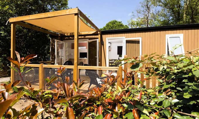 Palau-del-Vidre House | Mobile-Home RIVIERA SUITE CLIM/TV 4 persons