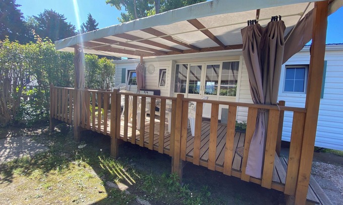 Lunel House | MOBILHOME 6 PERS CAMPING 3 Stars near the sea