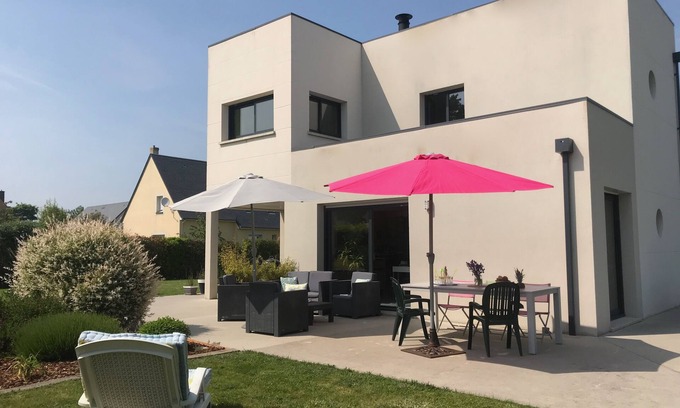 Merville-Franceville-Plage House | Modern and welcoming house, close to the beach