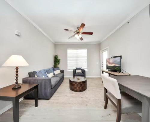 Egypt Apartment | Modern 1BR Retreat Open Layout, Workspace, Views