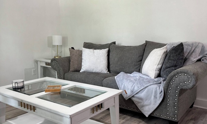 Columbus House | Modern 3BR Columbus Retreat Near Fort Benning Sleeps 9 & Pet-Friendly Yard