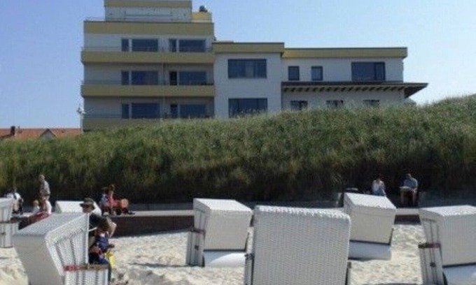 Wangerooge Apartment | Modern apartment for 2 p. directly on the beach of Wangerooge