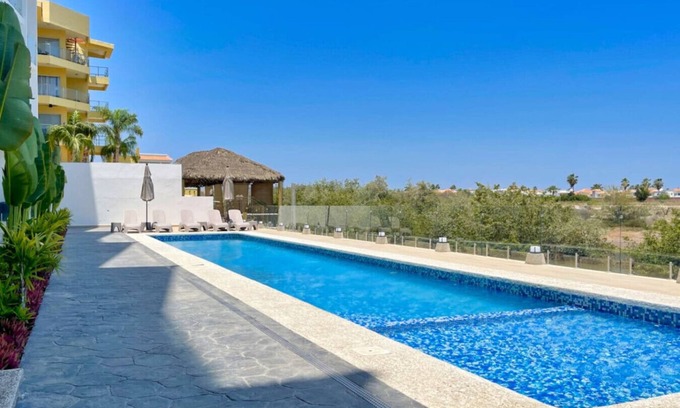 Marina Mazatlan Apartment | Modern Apartment with Pool, 5 min from the Beach