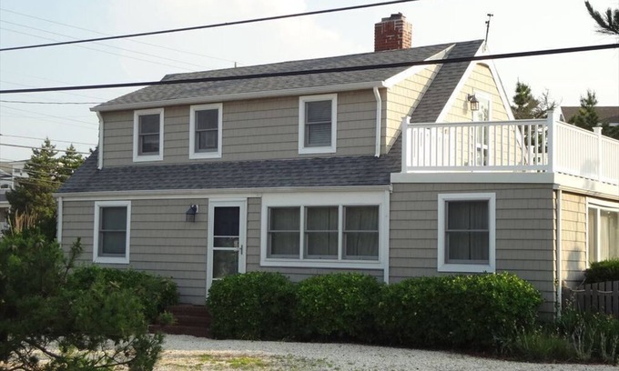 Loveladies House | Modern Beach Cottage Steps to Private Beach Access