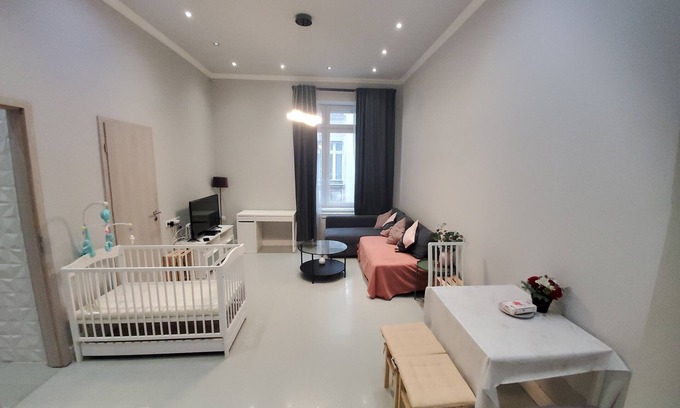Inner City Budapest Apartment | Modern Budapest Heartbeat: Your Vibrant Oasis
