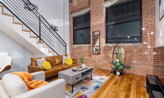 Providence Apartment | Modern Chic Loft | Urban Retreat in Providence