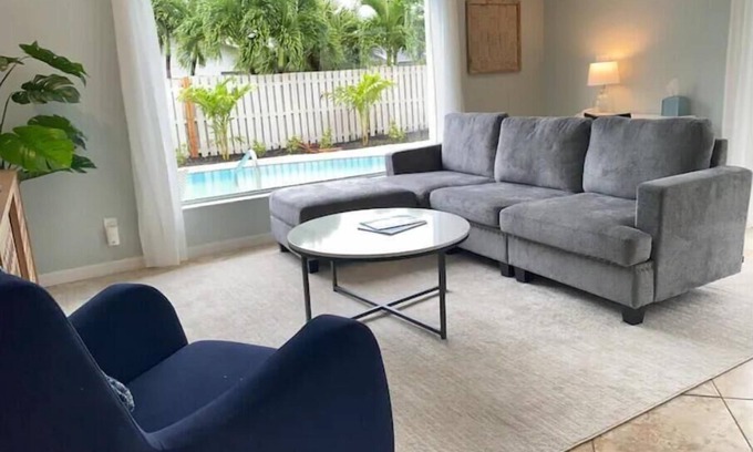 Indian Harbour Beach House | Modern coastal home w/heated pool & pet friendly